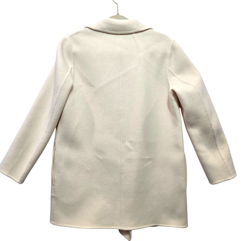 NWT Theory Clairene Wool Cashmere Jacket Ivory Retail $595 Size Small - Picture 2 of 9